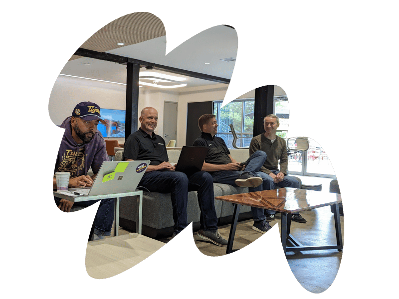 Sketch team in scribble