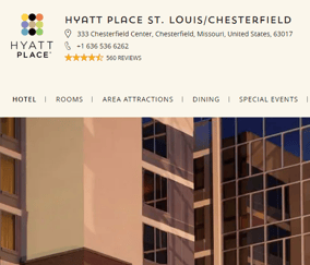 hyatt screen shot