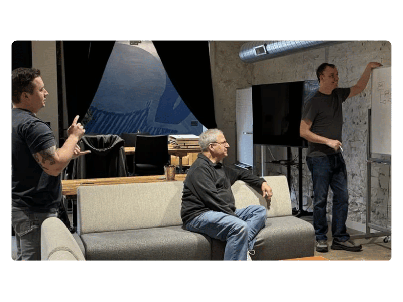 james keith and ian developers at Sketch