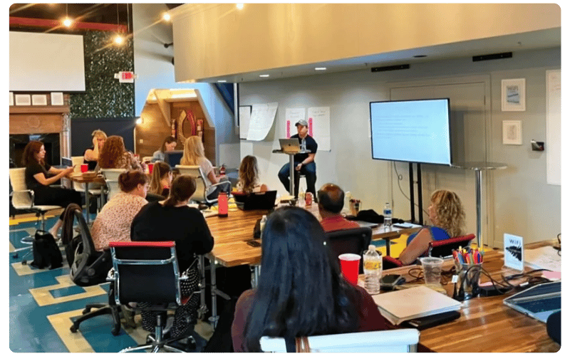 product owners at atlassian training class